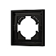 Рамка пластиковая на 1 пост Arlight FRM-TENDO-SFPL-1-BK 054642