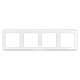 Рамка четырехместная Arlight FRM-VERSA-PL-4-WH 045187