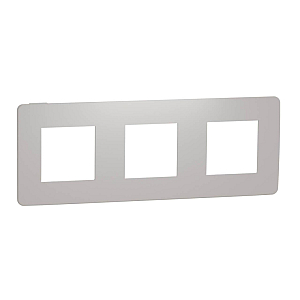 Рамка 3-постовая Schneider Electric Unica New NU280624