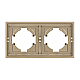 Рамка пластиковая на 2 поста Arlight FRM-TENDO-SFPL-2-GD 054647