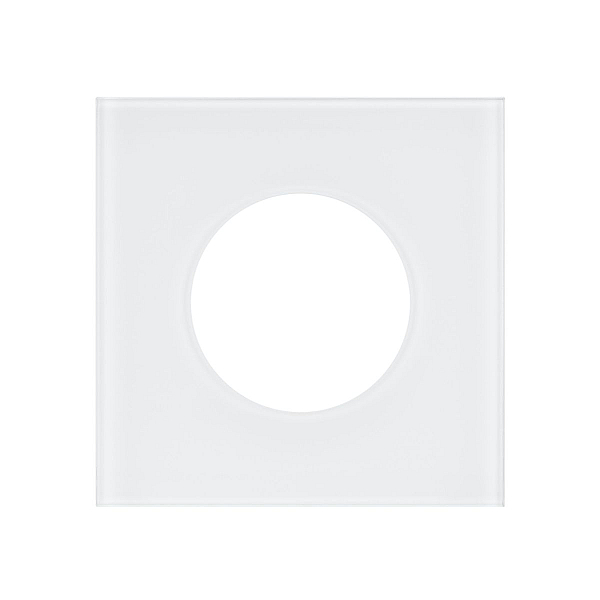 Рамка стеклянная на 1 пост Arlight FRM-GLARE-GC-1-WH 043832