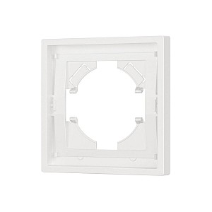 Рамка пластиковая на 1 пост Arlight FRM-TENDO-SFPL-1-WH 054645