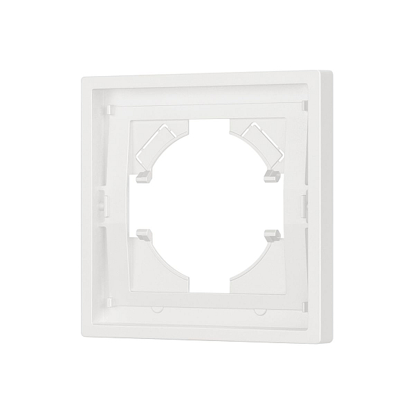 Рамка пластиковая на 1 пост Arlight FRM-TENDO-SFPL-1-WH 054645