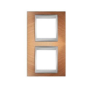 Рамка 2-постовая вертикальная Schneider Electric Unica Top MGU66.004V.0M2