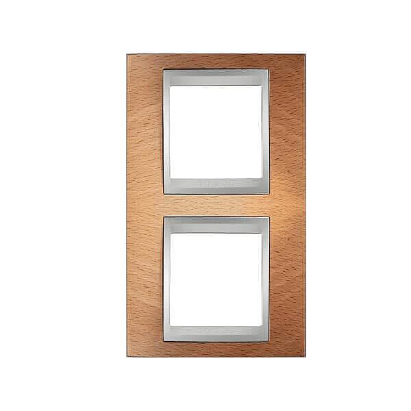 Рамка 2-постовая вертикальная Schneider Electric Unica Top MGU66.004V.0M2