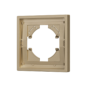Рамка пластиковая на 1 пост Arlight FRM-TENDO-SFPL-1-GD 054643
