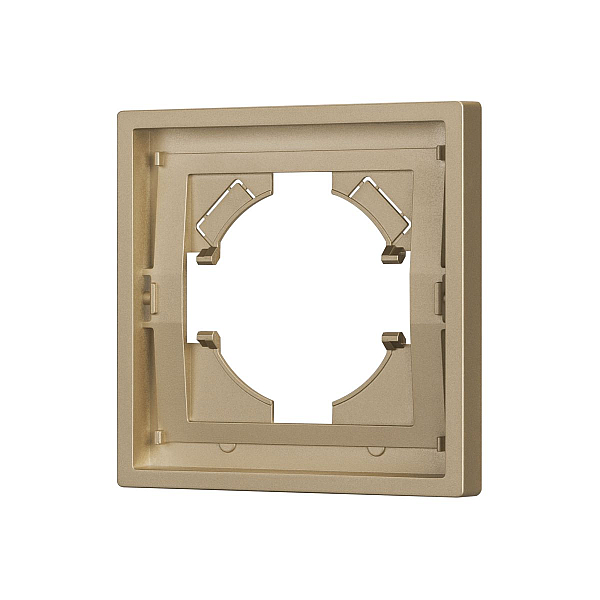 Рамка пластиковая на 1 пост Arlight FRM-TENDO-SFPL-1-GD 054643