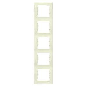 Рамка 5-постовая вертикальная Schneider Electric Sedna SDN5801547