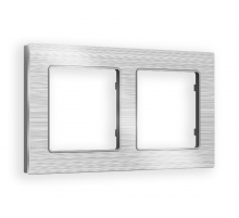 Рамка двухместная Ambrella Volt Platos AF550102