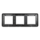 Рамка трехместная Arlight FRM-VERSA-PL-3-BK 043784
