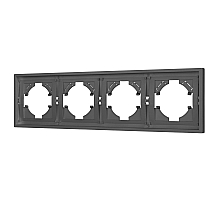 Рамка пластиковая на 4 поста Arlight FRM-TENDO-SFPL-4-GR 054655