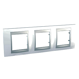 Рамка 3-постовая Schneider Electric Unica Top MGU66.006.092