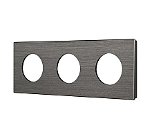Рамка 3-местная алюминиевая Arlight FRM-PRESTO-ALR-3-GR 043873