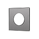 Рамка стеклянная на 1 пост Arlight FRM-GLARE-GC-1-GR 043834