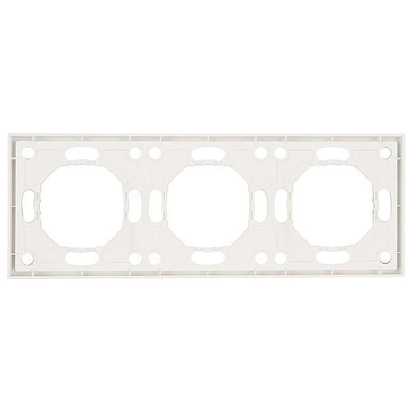 Рамка 3-постовая Stekker Эмили белый фарфор PFR00-5003-01 49886