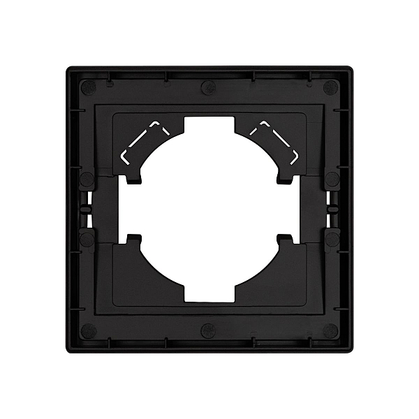 Рамка пластиковая на 1 пост Arlight FRM-TENDO-SFPL-1-BK 054642