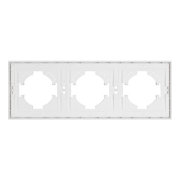 Рамка пластиковая на 3 поста Arlight FRM-TENDO-PL-3-GD 053846