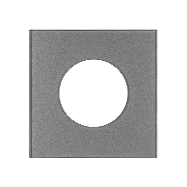 Рамка стеклянная на 1 пост Arlight FRM-GLARE-GC-1-GR 043834