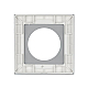 Рамка стеклянная на 1 пост Arlight FRM-GLARE-GC-1-WH 043832