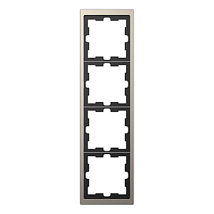 Рамка 4-постовая Schneider Electric Merten D-Life MTN4040-6550