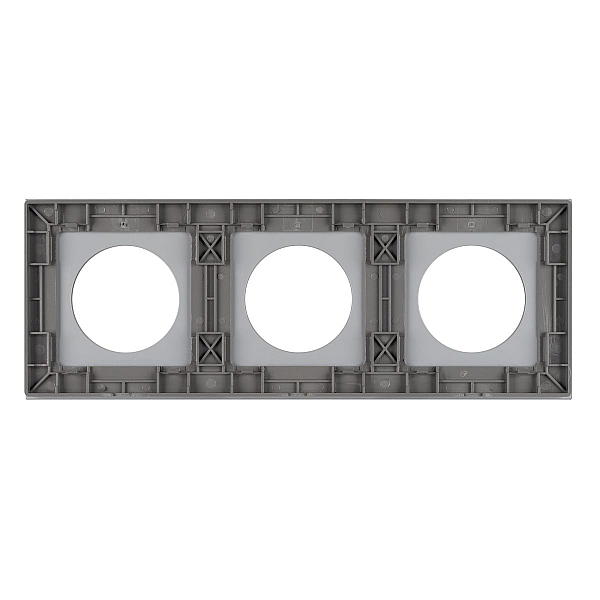 Рамка стеклянная на 3 поста Arlight FRM-GLARE-GC-3-GR 043840