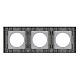 Рамка стеклянная на 3 поста Arlight FRM-GLARE-GC-3-GR 043840