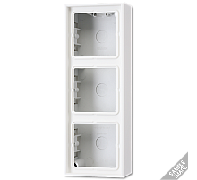 Коробка трехместная Jung LS583ASW