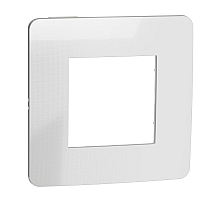 Рамка 1-постовая Schneider Electric Unica New NU280255