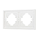 Рамка пластиковая на 2 поста Arlight FRM-TENDO-SFPL-2-WH 054649