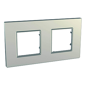 Рамка 2-постовая Schneider Electric Unica Quadro MGU6.704.57
