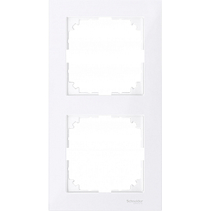 Рамка на 2 поста Schneider Electric Merten MTN4020-3625