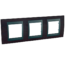 Рамка 3-постовая Schneider Electric Unica Top MGU66.006.2M3
