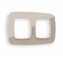 Рамка двухместная Ambrella Volt Radian OF350602