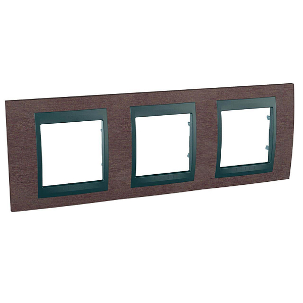 Рамка 3-постовая Schneider Electric Unica Top MGU66.006.2M4