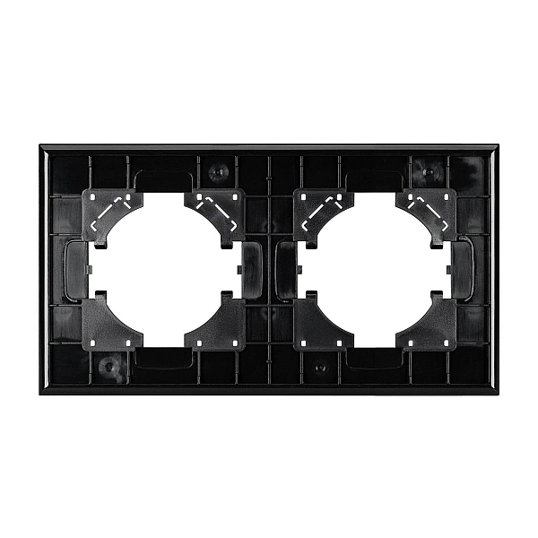 Рамка на 2 поста из натурального дерева Arlight FRM-XSILO-WD-2-NL 050871