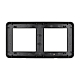 Рамка двухместная Arlight FRM-VERSA-PL-2-BK 043778