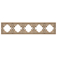 Рамка пластиковая на 5 постов Arlight FRM-TENDO-PL-5-GD 053854