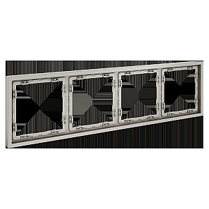 Рамка на 4 поста Voltum S70 VLS100403 (кашемир)