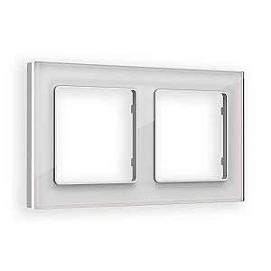 Рамка двухместная Ambrella Volt Platos AF330402