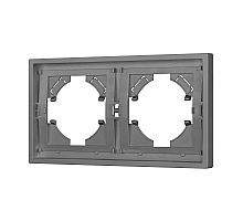 Рамка пластиковая на 2 поста Arlight FRM-TENDO-PL-2-GR 053841