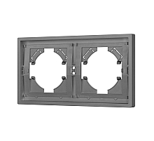 Рамка пластиковая на 2 поста Arlight FRM-TENDO-PL-2-GR 053841