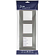 Рамка для розеток и выключателей ЭРА Elegance 14-5013-16 Classic, на 3 поста, титан Б0065827
