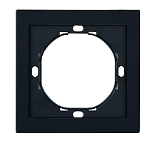 Рамка 1-местная Stekker Мия PFR00-3001-05 черный бархат 50461