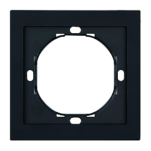 Рамка 1-местная Stekker Мия PFR00-3001-05 черный бархат 50461