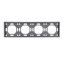 Рамка четырехместная Stekker Эмили PFR00-5004-10 49965