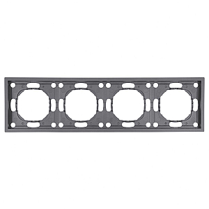 Рамка четырехместная Stekker Эмили PFR00-5004-10 49965
