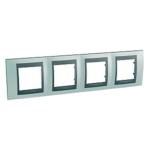 Рамка 4-постовая вертикальная Schneider Electric Unica Top MGU66.008.294