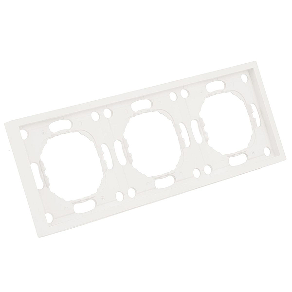 Рамка 3-постовая Stekker Эмили белый фарфор PFR00-5003-01 49886