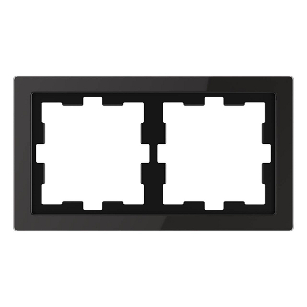 Рамка 2-постовая Schneider Electric Merten D-Life MTN4020-6503