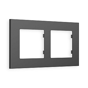 Рамка двухместная Ambrella Volt Qubi AF250652
